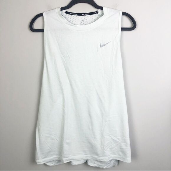 NIKE | Icy Pale Mint Green Racerback Dri-Fit Running Tank Top Women’s XL - Picture 1 of 7